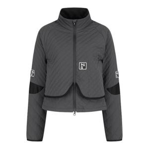 M 파리게이츠골프자켓 NQC 521D4JSP81_GY 여성 우븐 블록 레이어드 사선 퀼팅 점퍼