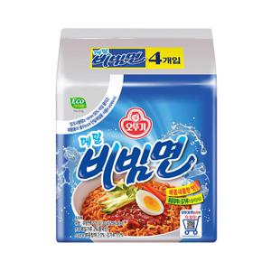 봉지라면 오뚜기 메밀 비빔면 130g 32개