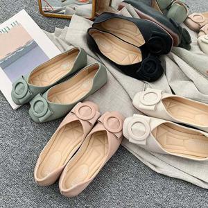 편한 여성 단화 선물 기본 플랫 슈즈 모임 하객 패션