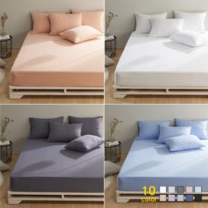 [에르미아] 99.9%항균 홑겹 마이크로화이버 매트리스커버 킹(K)