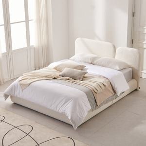 상일리베가구 드리엔 부클레 패브릭 침대 Q 본넬매트리스