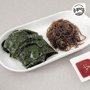 청정해역 꼬시래기 1kg + 쌈다시마 1kg (비빔소스 5개  증정)