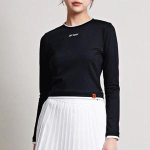 요넥스 245TL004F 여성 크롭 긴팔 티셔츠