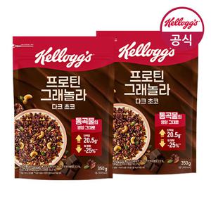 켈로그 시리얼 프리미엄 프로틴그래놀라 딜라이트 350g x 2개