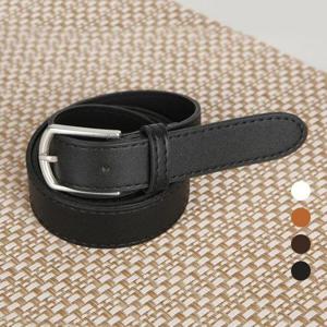 [디꾸보][디꾸보]실버 버클 캐쥬얼 여성벨트 DCB-GB786