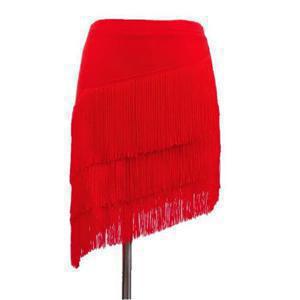 [JHQSWV6D_52DI]라인댄스복 3단 수술 줌바 댄스 스커트