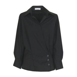 갤러리아_여성 모니모 봄가을 랩 블라우스