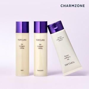 참존 탑클래스 더 콜라겐 리프팅 3종 스킨+에멀젼+수분크림