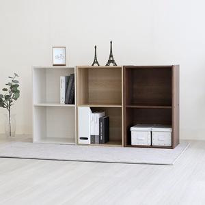 아이리스 2단 책장 수납장 책꽂이 CX-2F