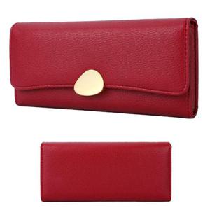 캐주얼 지갑 유행 현금 명함 카드 빨간 장지갑