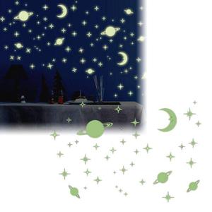 밤하늘 우주 별자리 야광스티커 아이방 벽장식 시트지 (WA9CAEB)