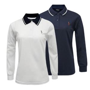 여자 카라티셔츠(YT04) 긴팔 무지티 여성용 컬러 면티 (W7AB92F)