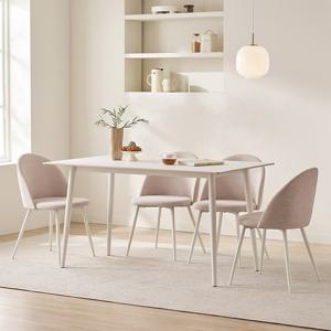 [최저가 도전][삼익가구]베이르 포세린 세라믹 1400 식탁 세트(의자4)