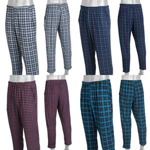 크레샤르 남성 피치기모 체크 파자마 잠옷바지 005