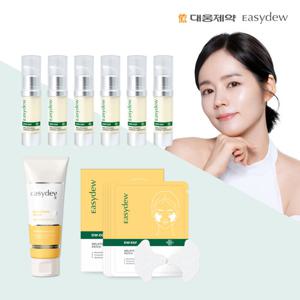 [VIP비밀코드]이지듀 기미앰플 점보대용량(15ml)x6개 +멜라토닝크림1개+기미패치4매