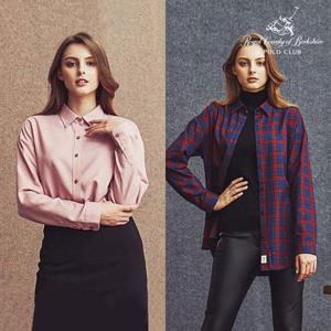 [RCB폴로클럽]RCB폴로클럽 여성 캐주얼 플란넬 셔츠_PLLS841_W