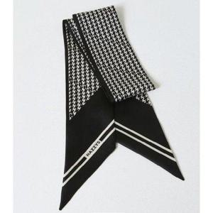 갤러리아_[헤지스ACC] HISC3F900BK 블랙 하운드투스 쁘띠 실크 스카프