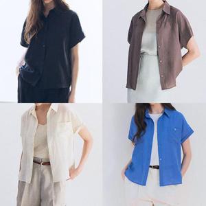 ★4종세트★시원한린넨반팔셔츠4종세트