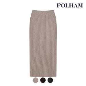 [폴햄][폴햄] 여성 립 스웨터 스커트_PHD4RS2020