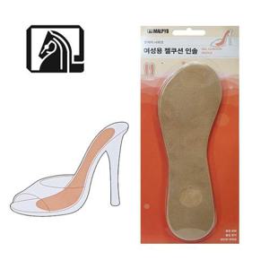 보호대 구두 젤쿠션 발뒤꿈치 패드 1쌍 인솔 발바닥패드