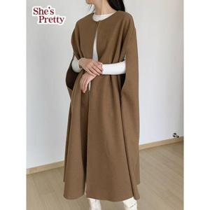 [쉬즈프리티]어셔케이프롱베스트_여성조끼