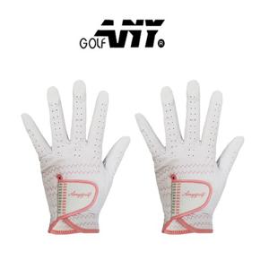 애니골프 미라클 천연올양피 여성골프장갑 왼손 2개