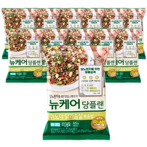 [대상웰라이프] 뉴케어 당플랜 퀴노아 닭가슴살 볶음밥 300g, 12개 /맛있어서 인기 많은 건강볶음밥