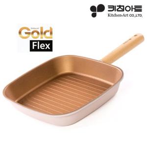 키친아트 IH 인덕션 사각 후라이팬 27CM 브런치 토스트 멀티팬 스테이크팬