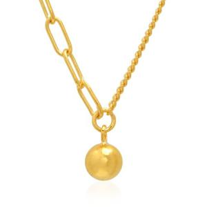 [골드모아] 여자 순금 목걸이 11.25g [방울 멀티체인]