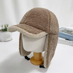 [브이와이]여자 버클 귀마개 야구모자 겨울방한모 모자