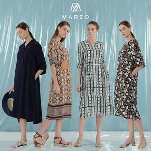 [마르조][마르조]끌라르떼 인견 원피스