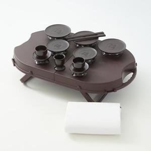 예다움 휴대용 성묘용 제기세트 미니 제기상 제사상