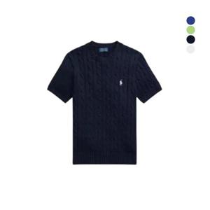 [폴로랄프로렌]여성 라운드 반팔니트