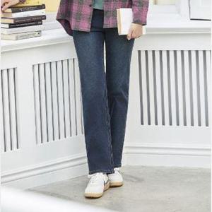 [뱅뱅]여성 기모 인밴드 슬림일자핏 청바지(NQL641)-KG