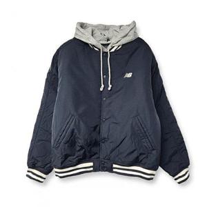 [뉴발란스]뉴발란스 UNI NB 바시티 후디드 패딩 NBNQFCO403-59 패딩