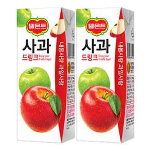 델몬트 드링크 사과 190ml X 64팩