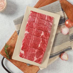 [농협안심한우] 1등급 순삭구이 대패구이용 300g x 2팩