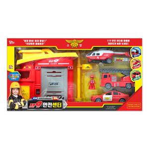 씽크토이 119 안전센터 소방차 헬리콥터 자동차