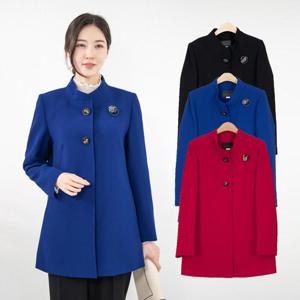 엄마옷 수입사 브로치 차이나 자켓 JK515203 중년여성의류/60대/70대/마담/빅사이즈/할머니옷