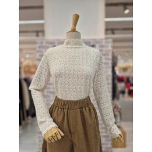 갤러리아_[레코브] 기모레이스반목티셔츠(LC31EYLT527A)