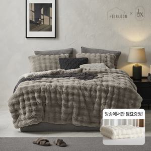 (Q/10%앱할인)에어룸 LUX 프리미엄 라셀퍼 침구세트(이불+베개커버2+슬림토퍼 +방송에서 블랭킷 1장 더)