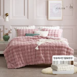 (SS/10%앱할인)에어룸 LUX 프리미엄 라셀퍼 침구세트(이불+베개커버1+슬림토퍼 +방송에서 블랭킷 1장 더)