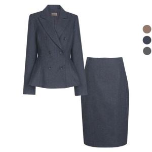 갤러리아_SET 여성 에델 겨울 페미닌 정장 울자켓+스커트 세트