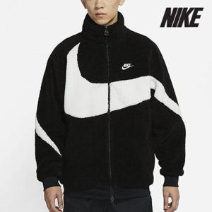 [나이키]나이키 쉐르파 자켓 /U8- BQ6546-011 / 남성용 스우시 풀집 리버서블 재킷