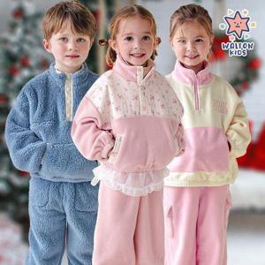 [월튼키즈]겨울신상 두툼한 플리스 상하복 6종 균일가 택1