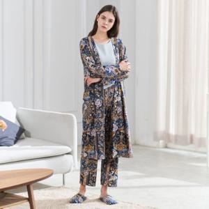 [라페어]골드가든 네이비 롱 가운 LWRFH404-NY