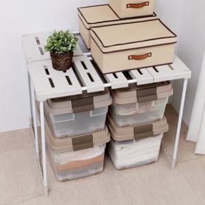 공간활용 폭 조절 선반 H80 2개세트