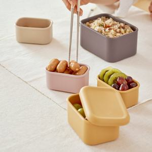 코아코아 더안전한 실리콘용기 M사이즈 (300ml) / BPA FREE 실리콘100%, 열탕소독 가능