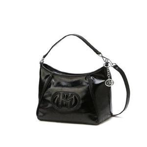 갤러리아_헤지스핸드백 HIBA4F524BK 블랙 로고배색 가죽 미니숄더백