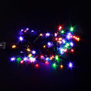 Jdt NEW 100구 검정선 LED 칼라전구8M 트리전구 (WFFSFT0)